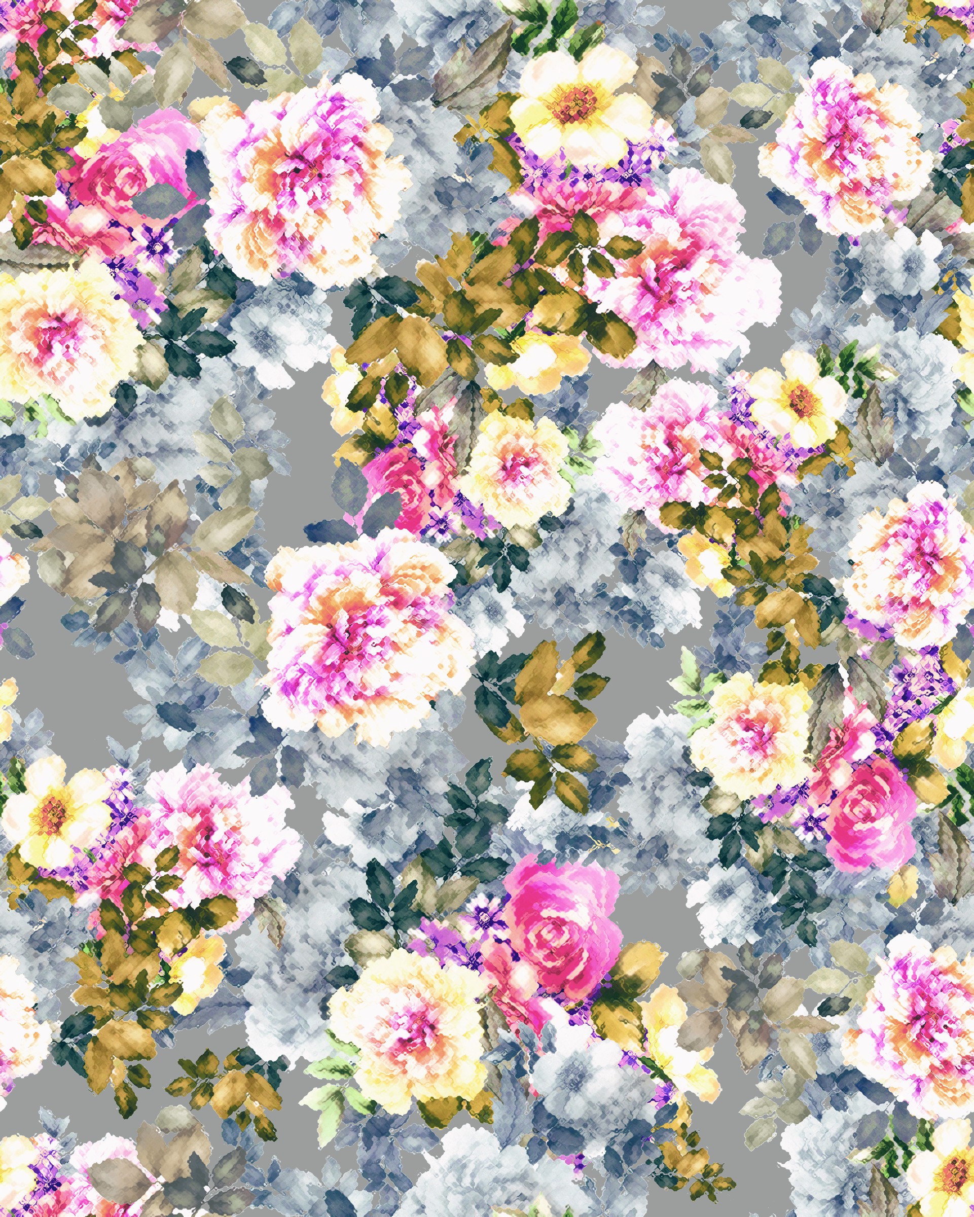 Heritage circle textile pattern by Cha Miyoung