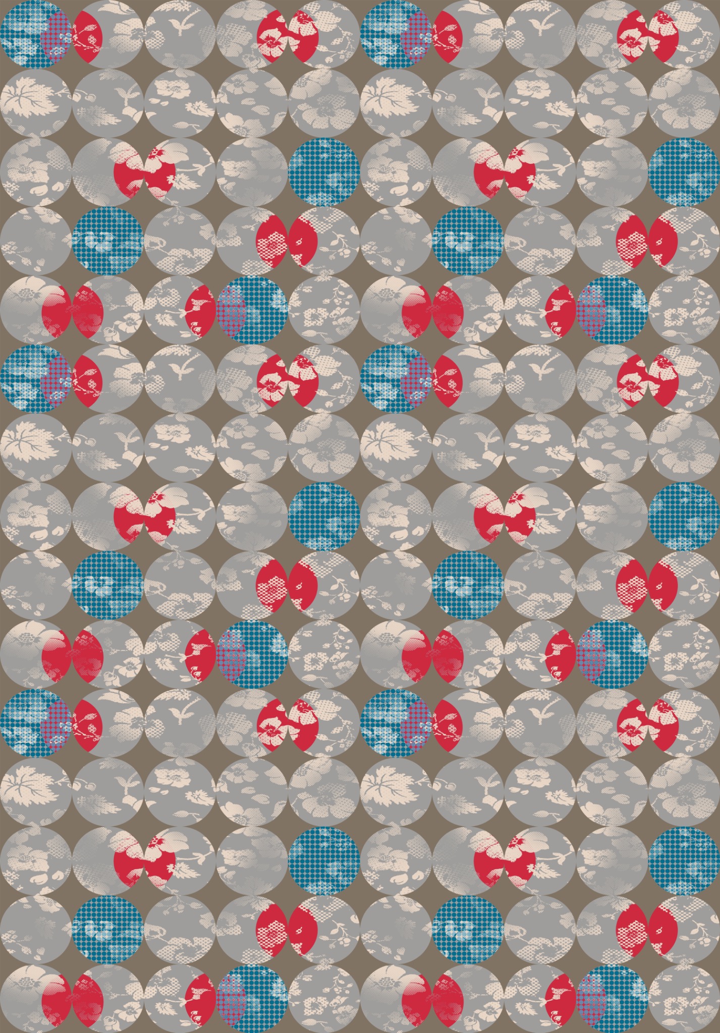 Circle modular heritage pattern by Cha Miyoung